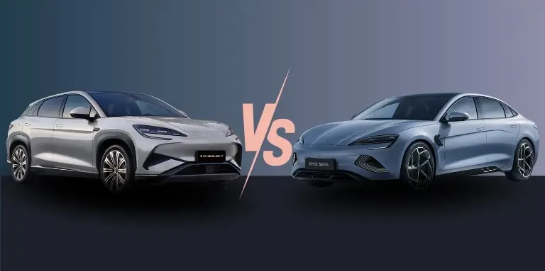 Byd seal vs BYD Sealion 7