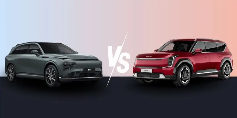 Xpeng G9 vs Kia EV9