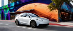 tesla model Y standard sur route
