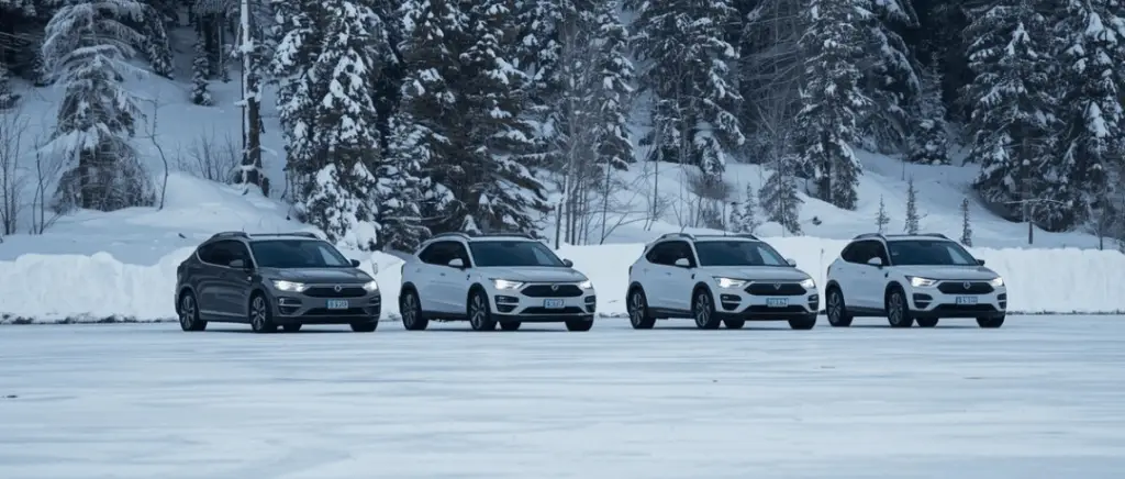 Hiver et flotte électrique