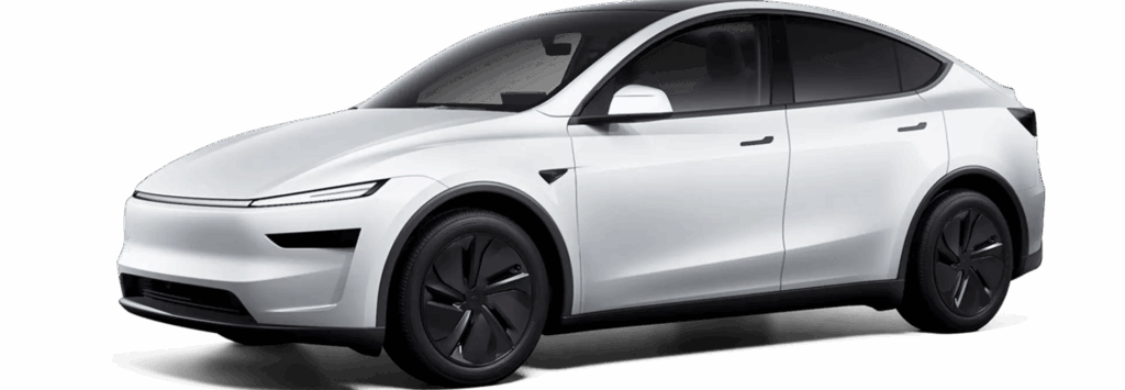 Tesla Model Y blanche