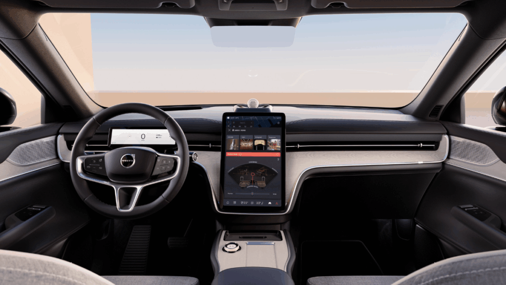 VOLVO EX60 intérieur