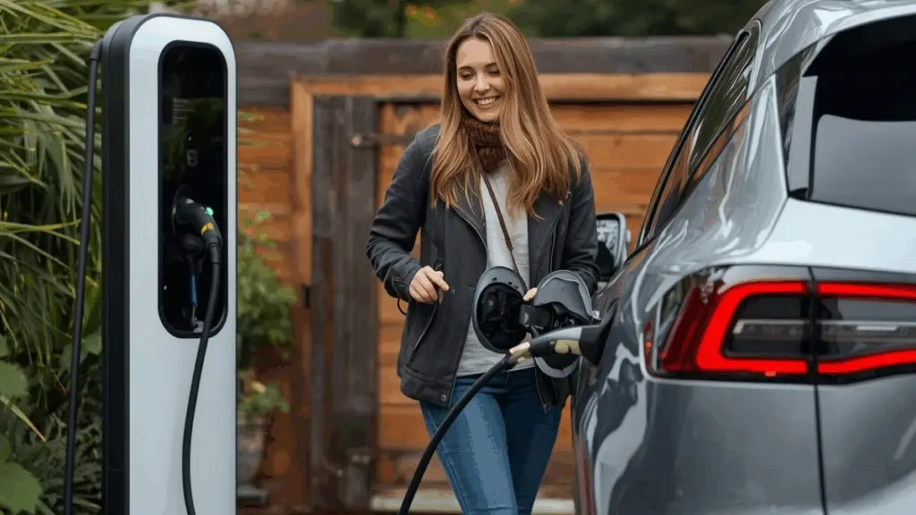 Borne de recharge domicile