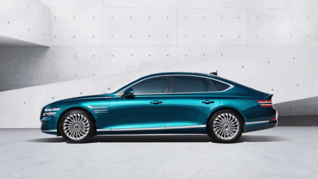 Genesis G80 électrique une grande berline pour les mobilités exécutives