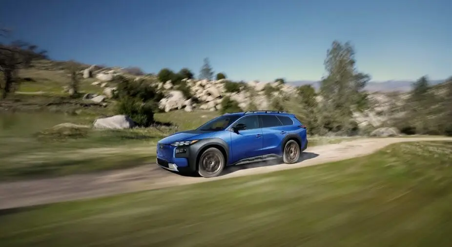 Subaru Trailseeker en train de rouler