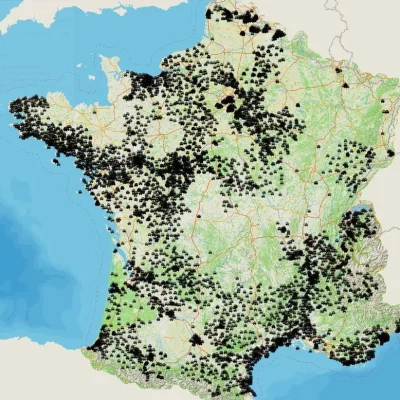bornes de recharge couverture France bornes de recharge couverture France